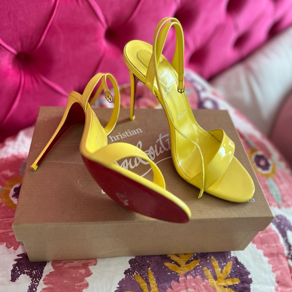 Authentic Christian Louboutin “ Loubigirl” sandal.